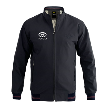 کاپشن بهاری سرمه ای تویوتا