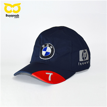 کلاه حرفه ای سرمه ای BMW