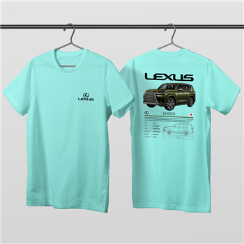 تیشرت پنبه‌ای تیفانی لکسوس LX600