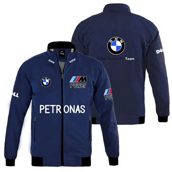 کاپشن بهاری سرمه ای BMW MPower 