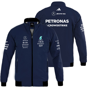 کاپشن بهاری سرمه ای مرسدس فرمول یک