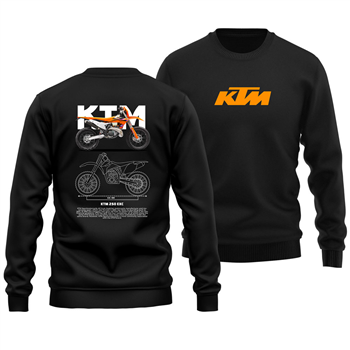 دورس مشکی پنبه ای KTM 250 EXC