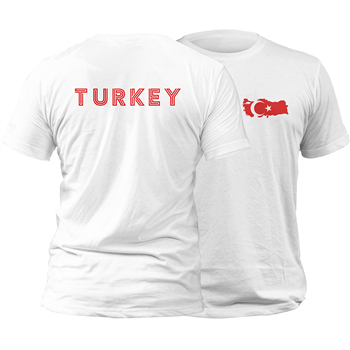 تیشرت سفید ترکیه 