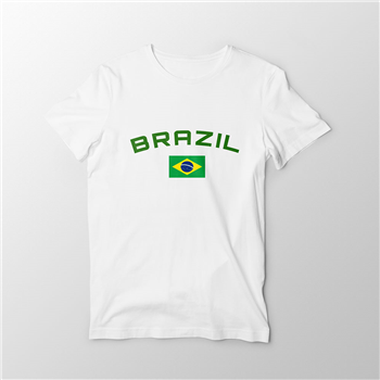 تیشرت سفید برزیل