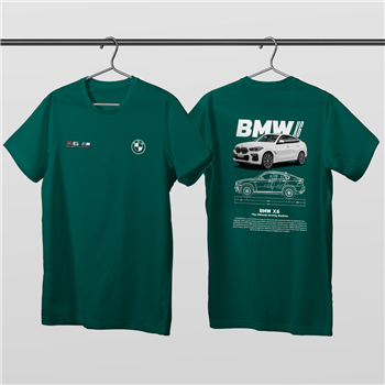 تیشرت پنبه ای کله غازی BMW X6