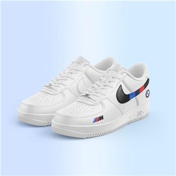 کفش سفید نایکی بی ام و