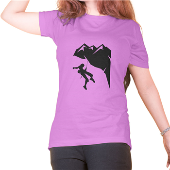تیشرت پنبه‌ای یاسمنی women climber