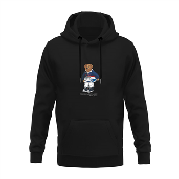 هودی پنبه ای مشکی خرس پولو